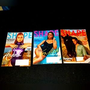 Set of 3 Shape magazine's